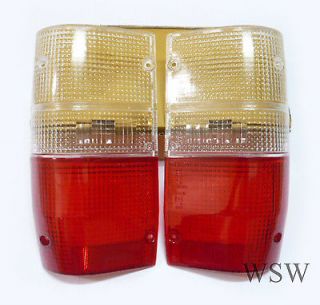 Mitsubishi Mighty Max Dodge D50 87 96 CLEAR / RED REAR TAIL LIGHT LENS