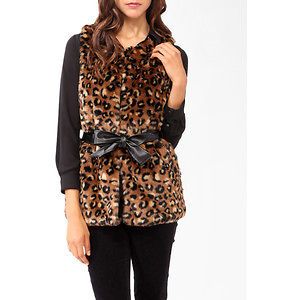 Newly listed FOREVER 21 ANIMAL PRINT LEOPARD CHEETAH VEST