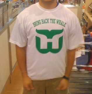 Hartford Whalers T shirt.Bring back the Whale s xxl