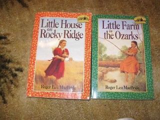 Lot 2 Roger MacBride Little House Books Ozarks Rocky Ridge PB