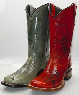 Lucchese 1883 M5815 & M5816 Spyker Ximena Patent Leather Womens Cowboy