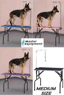 MASTER EQUIPMENT Pet Dog Cat PRO Grooming Table w/ Arm, Loop Non slip