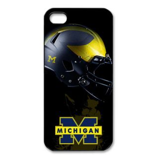 NFL Michigan Wolverines iPhone 5 Case Hard Plastic Cover Phone 001