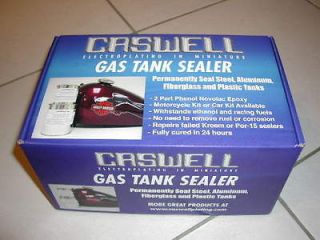 Caswell Epoxy Fuel Gas Oil Tank Coating Car Motorcycle Moped Bike