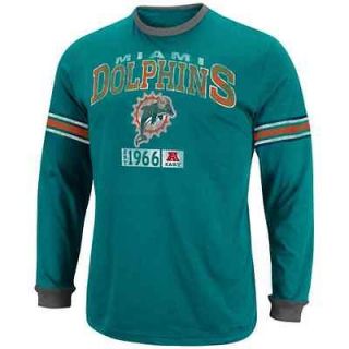 Miami Dolphins Victory Pride Long Sleeve T Shirt   Aqua