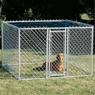 K9 Dog Kennel Outdoor Chain Link Kennel Exercise Pen 6x6x4 Midwest