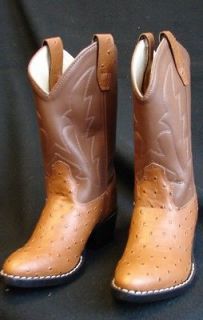 print Western Cowboy Cowgirl riding show boots Youth & kids sizes