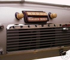 1947 53 Chevy GMC Truck AM/FM/Stereo Reproduction Radio