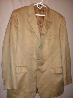 Burberrys Kensington Silk Wool Sports Coat Blazer 44L