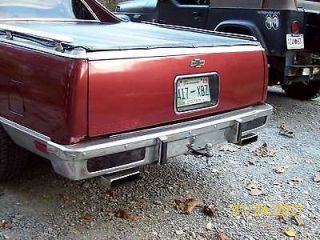 , El Camino Taillight Covers, Tinted (Fits 1980 Malibu Chevrolet