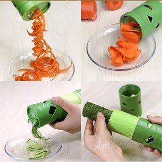 Magic Vegetable Fruit chopper slice Twister Cutter Slicer Kitchen