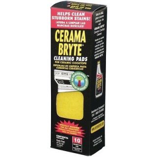 Cerama Bryte 29106 Ceramic Cooktop Cleaning Pads 10 pack Ultimate
