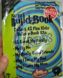 Chick fil A Kids Toy Klutz Build a Book My Really Good Friends By Me