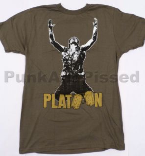 Platoon   Sgt. Elias Poster military green t shirt   Official   FAST