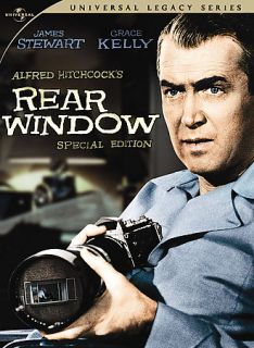 Rear Window Jimmy Stewart 2 DVD Hitchcock Grace Kelly