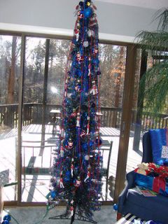 slim artificial christmas tree
