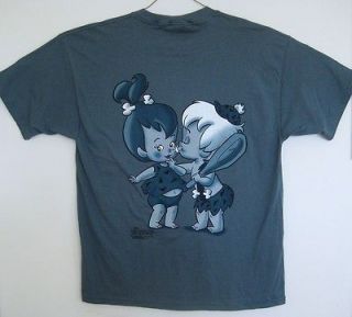 The Flintstones Pebbles & Bam Bam XL Shirt   1996   Boyfriend Bam Bam