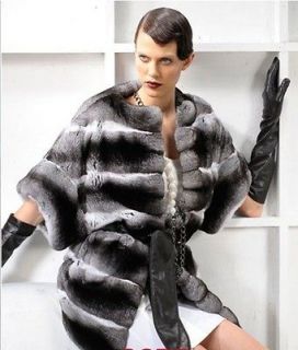 Womens Brand New Genuine Chinchilla Fur Coat CLEARANCE PRICE