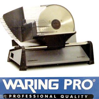 New Waring Pro® FS155 Professional Heavy duty Electric Food Slicer