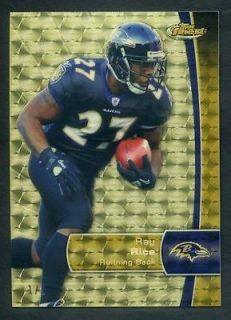 2012 Topps Finest Football Ray Rice Superfractor 1/1 ~ One of a Kind