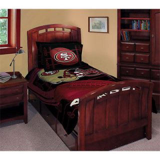 3pcs NFL Licensed San Francisco 49ers Comforter + Shams Set Twin