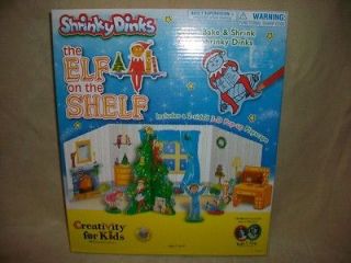 on the Shelf Shrinky Dinks by Creativity for Kids Christmas Play Set