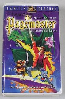 The Pagemaster (VHS, 1995, Clamshell)