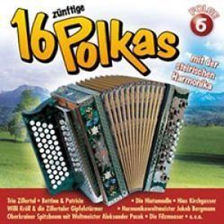 CLEARANCE 16 Accordion Polkas German Music CD Germany Gift Idea