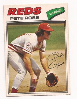 1977 O Pee Chee # 240 PETE ROSE card Cincinnati Reds