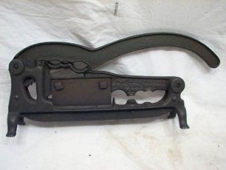 cast iron cigar cutter
