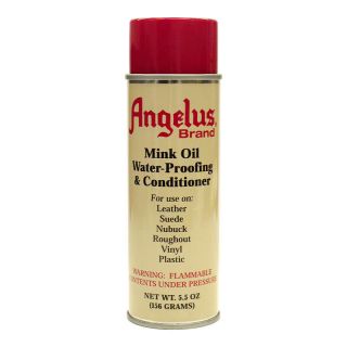 Angelus Mink Oil Waterproof Conditioner Suede Leather Aerosol Spray 5