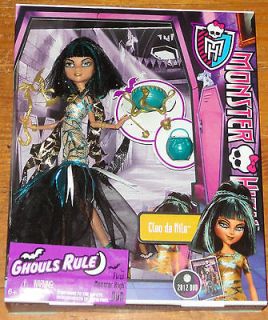Monster High Doll Cleo De Nile Ghouls Rule New In Box New Release