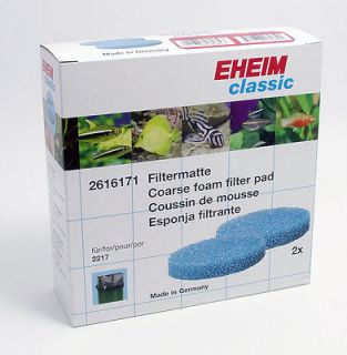 Genuine EHEIM Classic 2x Coarse Foam Filter Pad 2217 #2616171