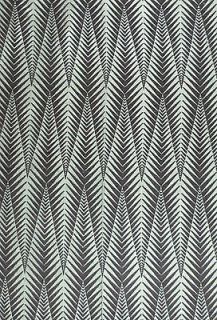CLARENCE HOUSE Zebra cotton chenille silk brown black Remnant New