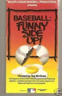 Baseball Funny Side Up   Hosted by Tug McGraw (1987) VHS