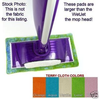 Swifter Reusable Washable pad REFILLS covers terry cloth Swiffer