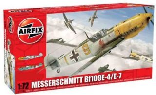 Airfix 02048A Messerschmitt Bf109E 1/72 Scale Model Kit