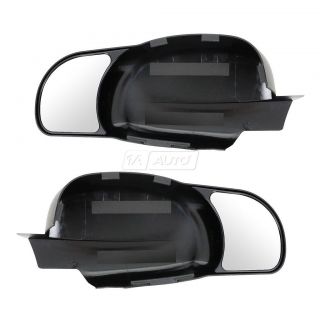 Clip On Mirror Extension Pair Set of 2 NEW for 07 12 Chevy GMC Pickup