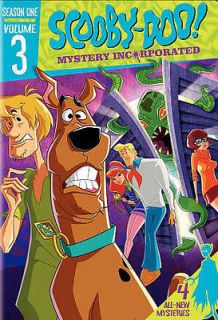 SCOOBY DOO MYSTERY INCORPORATED SEASON ONE, VOL. 3   NEW DVD