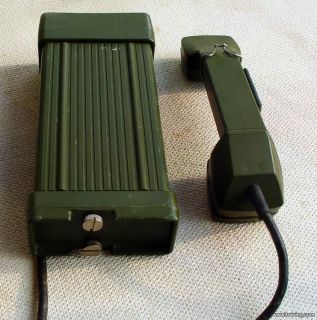 NEW PLA Military field HDX 1 magnet telephone/Full set of accessories