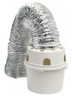 INDOOR VENT KIT   clothes dryer vent   SHIPS FREE