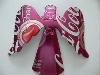 Recycled Soda Can Squirt Coke Cola Pepsi Dr Pepper Angel Christmas