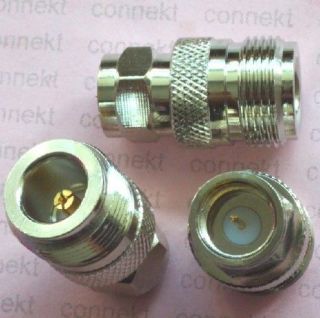 female jack to F male plug RF coaxial adapter connector 75 ohm
