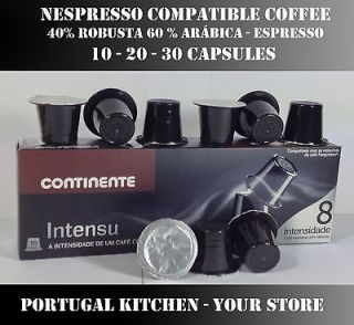 COMPATIBLE ESPRESSO INTENSO Coffee Pods   10   20  30 Capsules