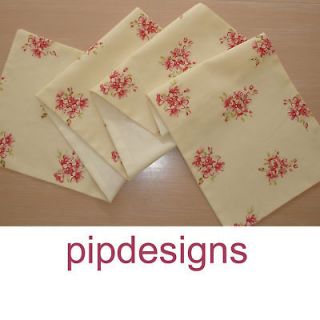 NEW Coffee Table Runner 90cm ( 3ft ) ~★~ Cream Pink Red Flowers