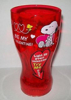 Peanuts Snoopy Collectible Light Up Flashing Valentine Valentines Day