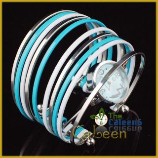 New Bracelet Ladies Fashion Women Quartz Charm Wrist Watch 4 Colors