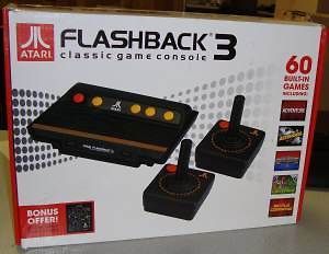 Atari Flashback 3 Console With 60 Built In Games Brand New