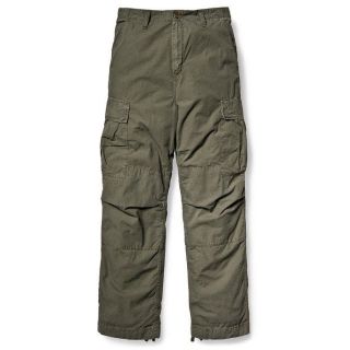 Carhartt Mens Cargo Pants Loose Fit Tapered Leg Cypress Green Stone