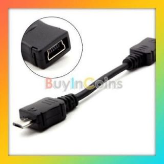 For Motorola Mini USB To Micro Adapter Charger Convert